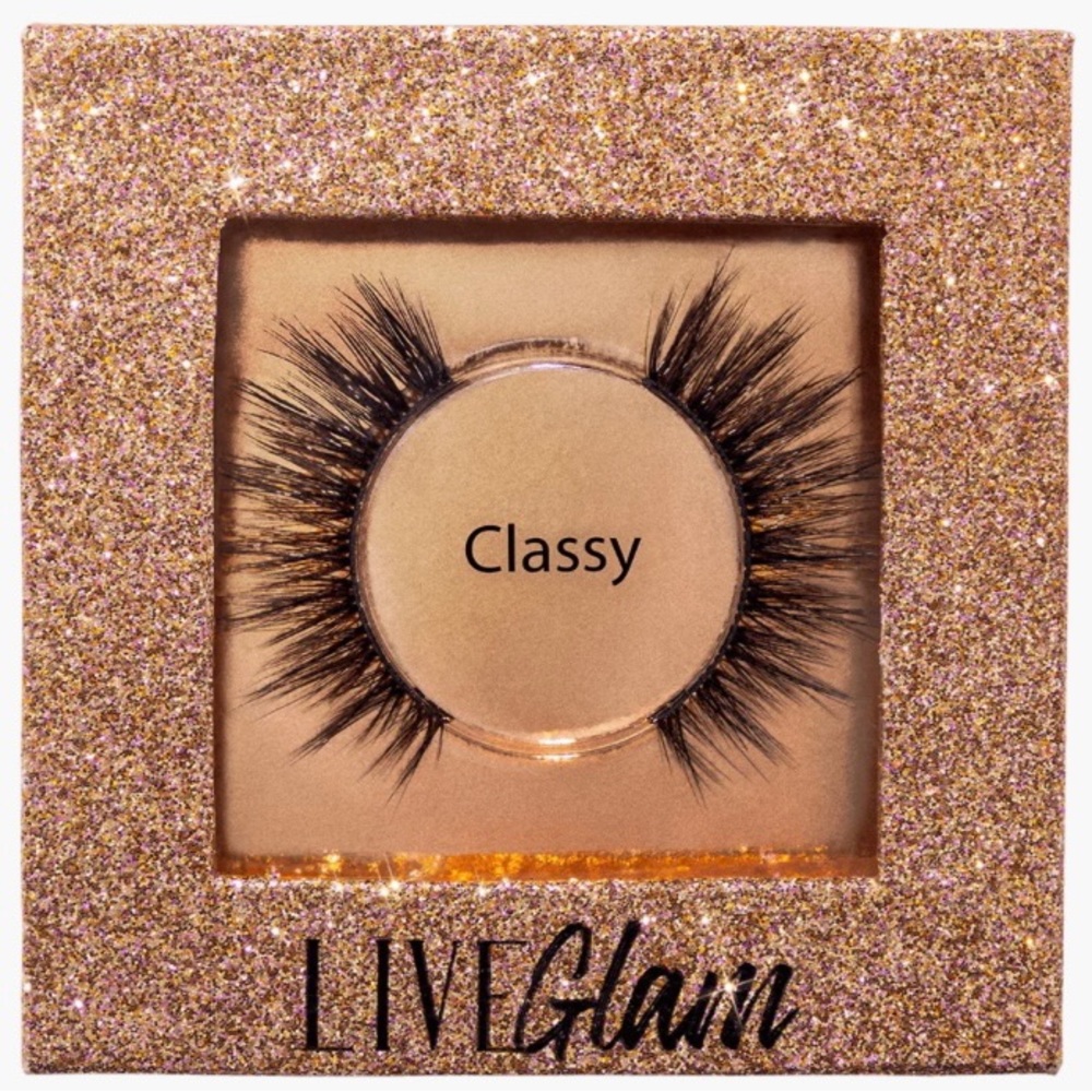 Live Glam Classy Mink Lashes New Without tags OS